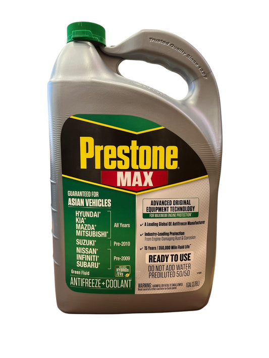 Anticongelante 50/50 Prestone Max Asian Vehicles (Verde)