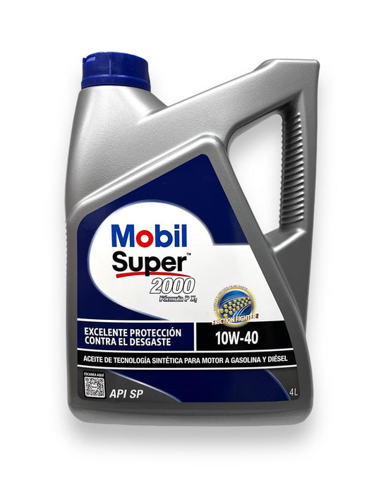 Aceite Motor Mobil Super 2000 Formula P X1 10W-40 (API SP)