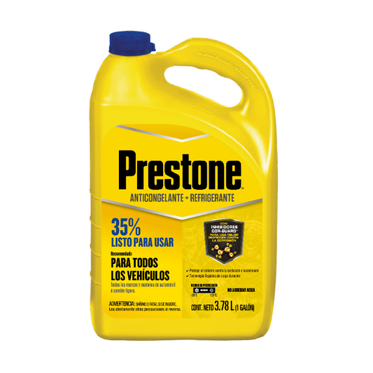 Anticongelante Prestone al 35% (Amarillo)