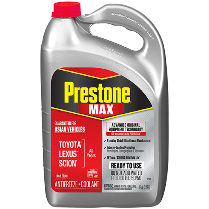 Anticongelante 50/50 Prestone Max Asian Vehicles (Rojo)