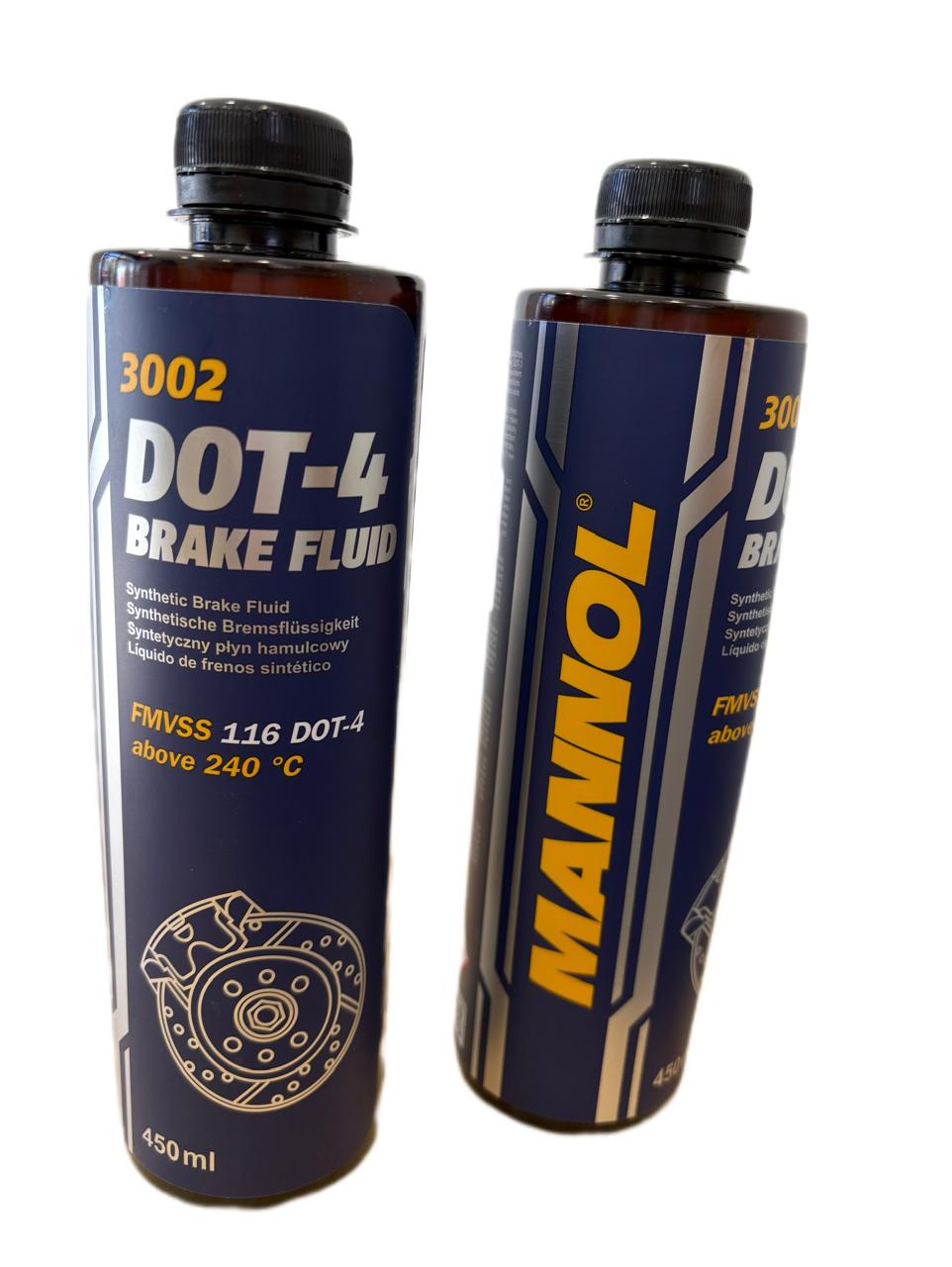 LIQUIDO DE FRENOS MANNOL DOT-4