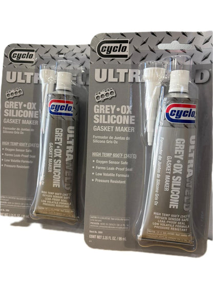 Silicona Gris Ultraweld Cyclo Alta Temperatura 343°c 99ml