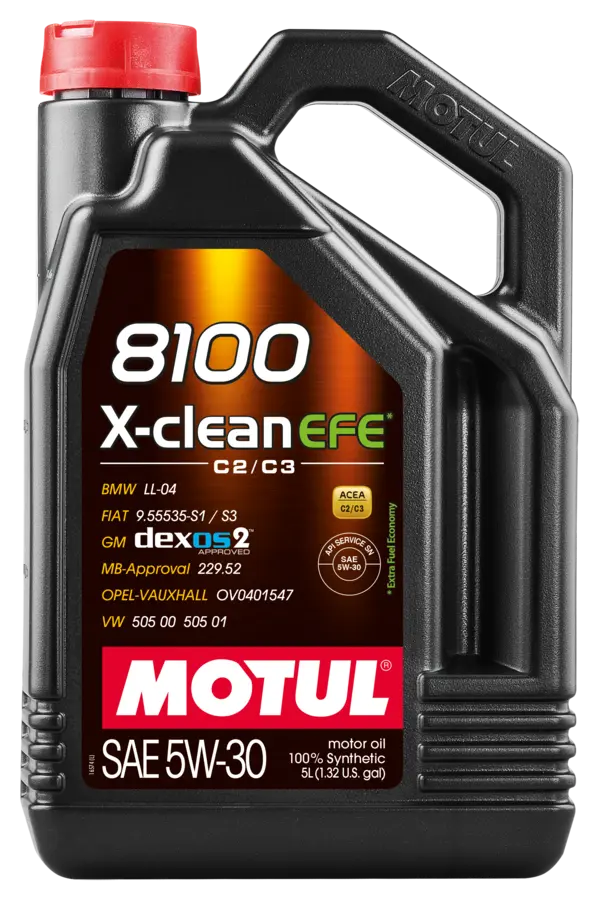 Aceite Motor Motul 8100 X-Clean EFE 5W-30